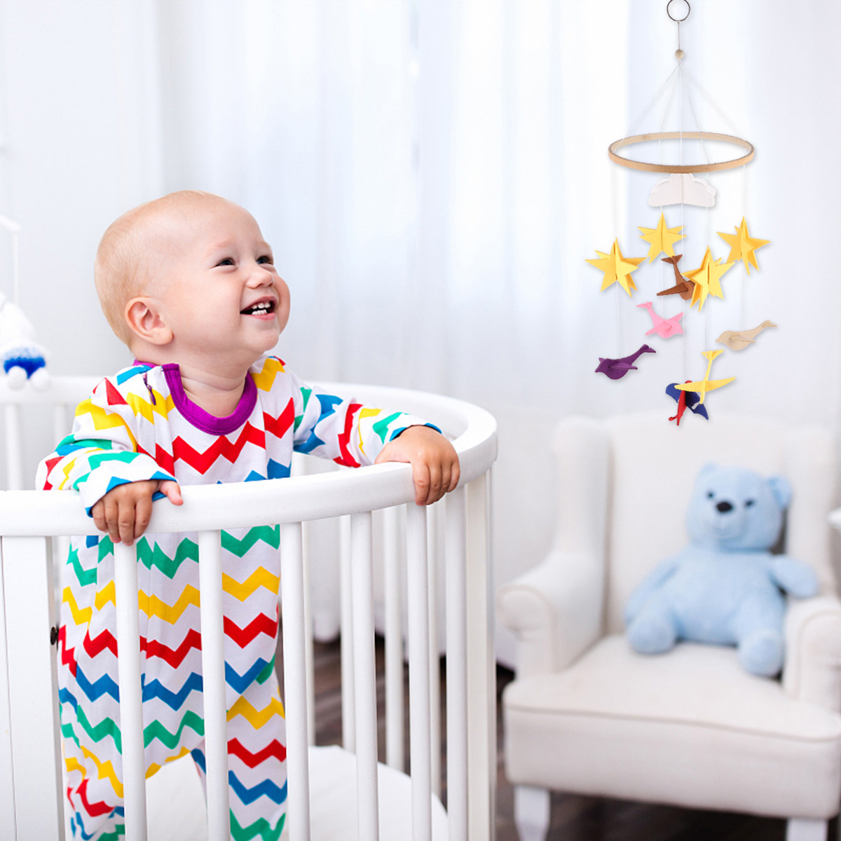 Baby Nursery Crib - 1 Pieza Adorno Colgante para Cuna