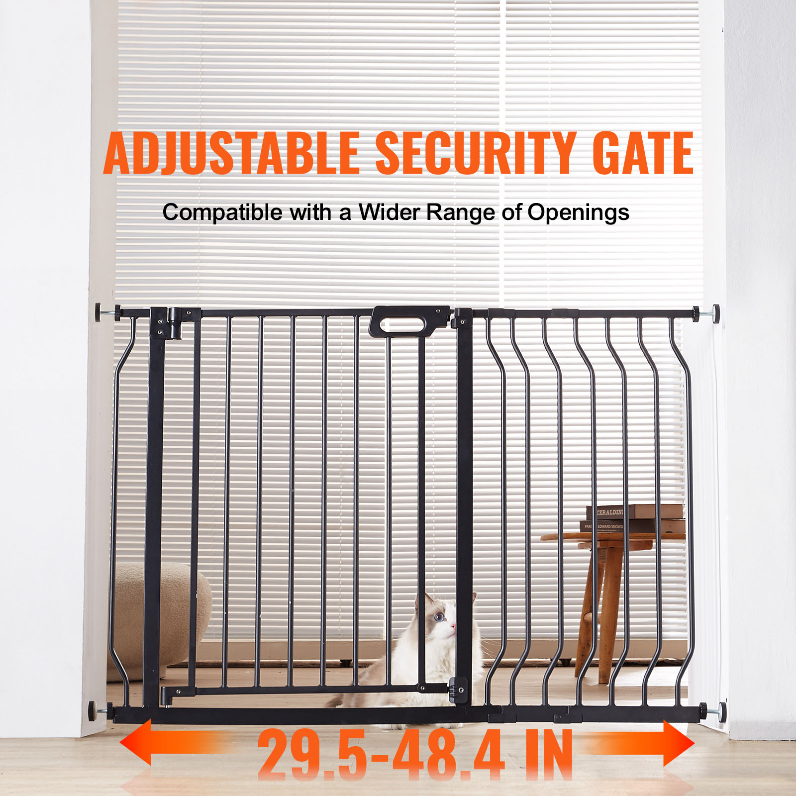 Baby Gate Extra Wide - Puerta de Seguridad para Bebés y