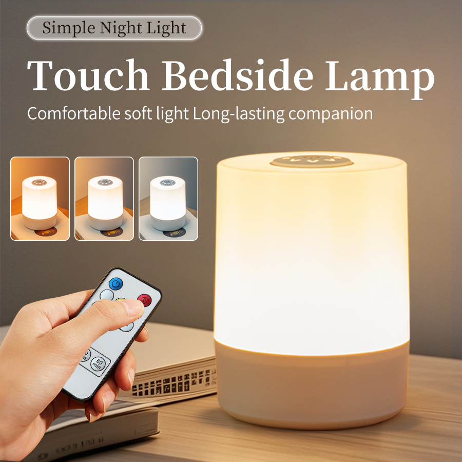 Baby Nursery Table Lamp - Luz Led nocturna recargable con Control