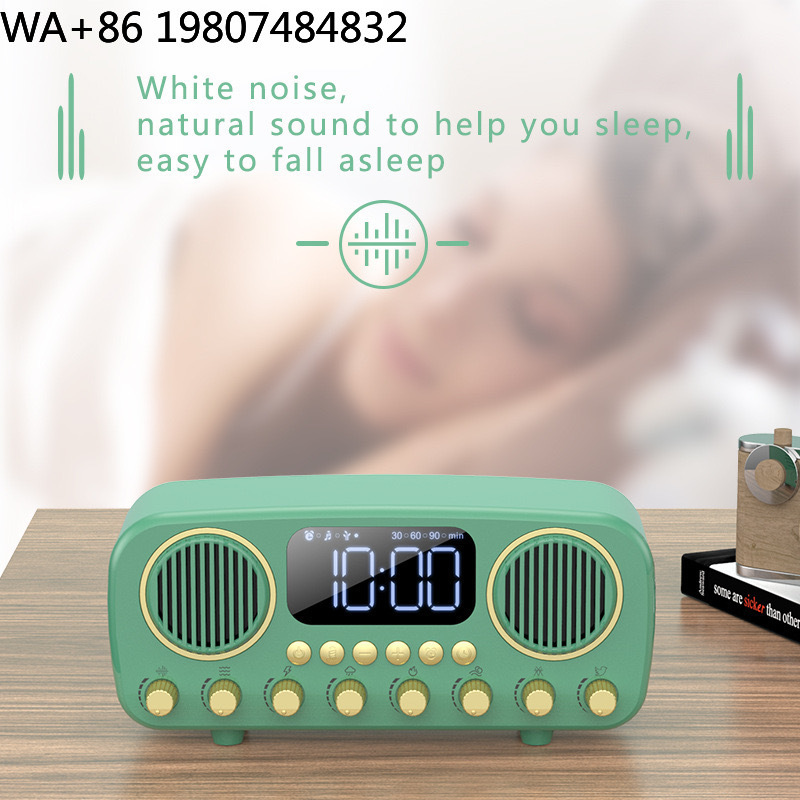 Sound Sleep Trainer Clock - Despertador retro de escritorio con entrenador
