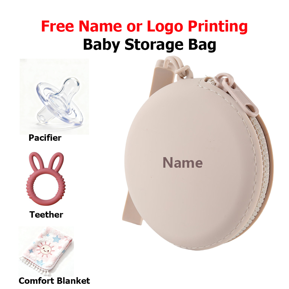 Pacifier Sterilizer Case - Impresión de nombre gratis, regalo sorpresa,