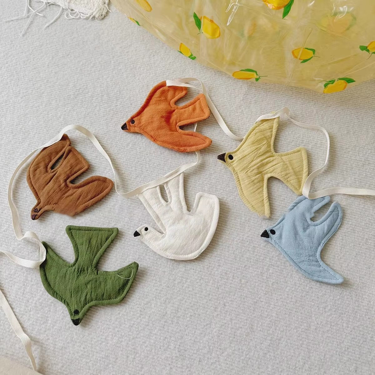 Baby Nursery Ideas - Guirnalda de tela para habitación infantil,