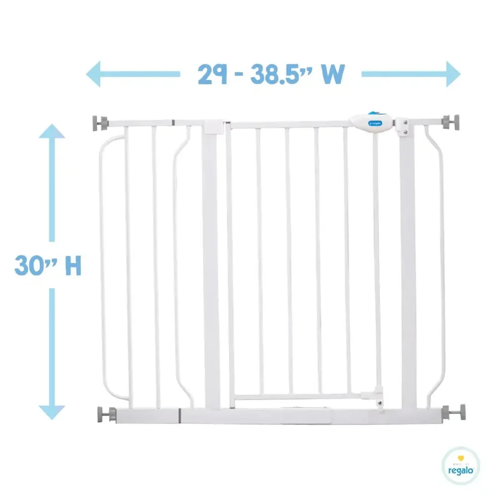 Metal extra ancho de la puerta - Baby Gate Extra Wide reseña y precio