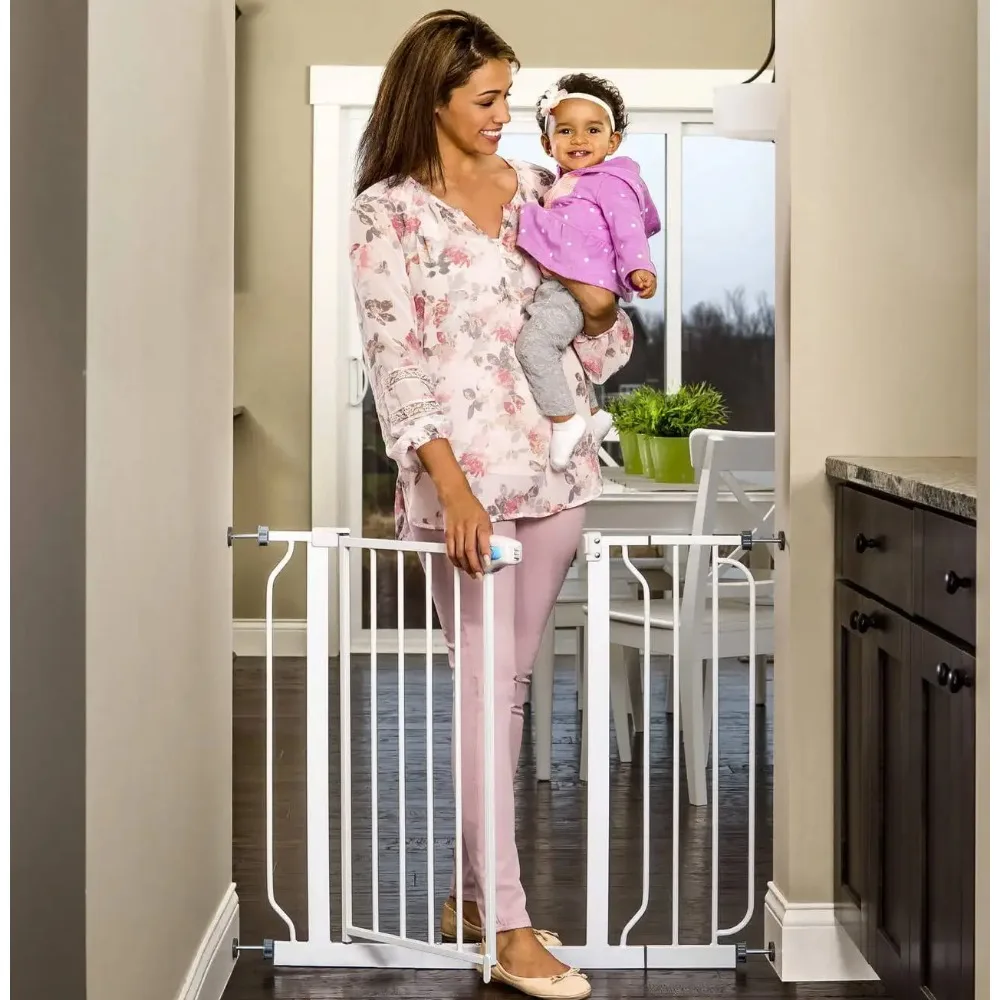 Metal extra ancho de la puerta - Baby Gate Extra Wide reseña y precio