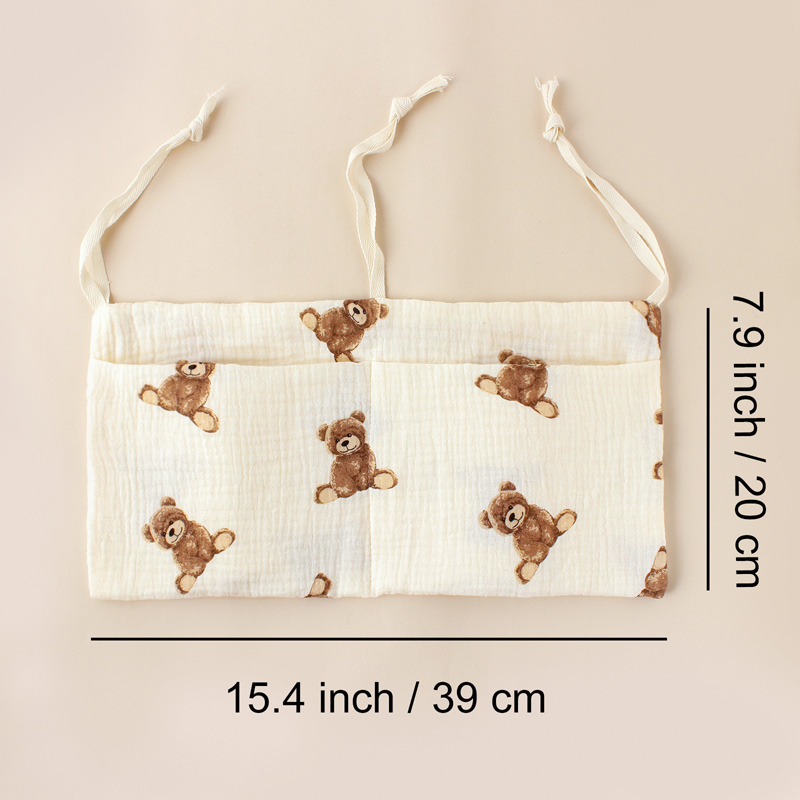 Organizador de Cuna de Muselin - Baby Nursery Organization Ideas reseña y precio