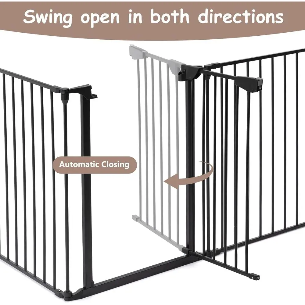 Puerta de Seguridad Metálica E - Baby Gate Extra Wide reseña y precio