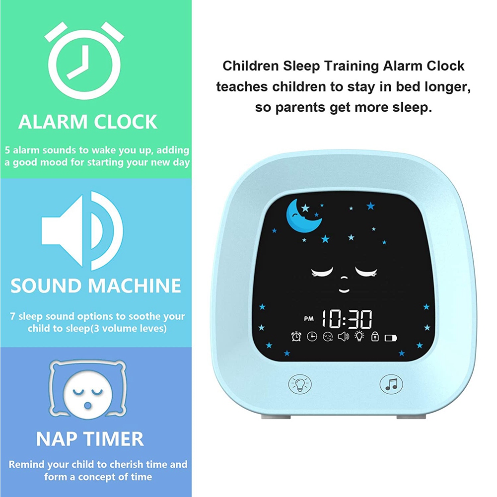 Reloj despertador A23E-1 para  - Sound Sleep Trainer Clock reseña y precio