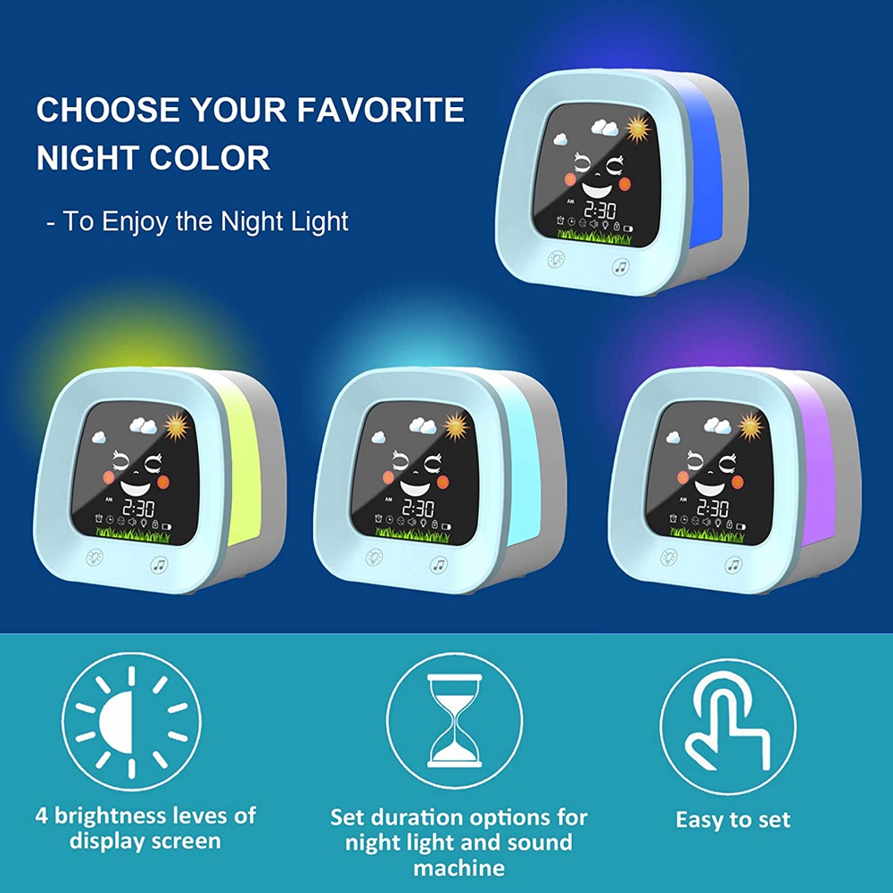Reloj despertador A23E-1 para  - Sound Sleep Trainer Clock reseña y precio