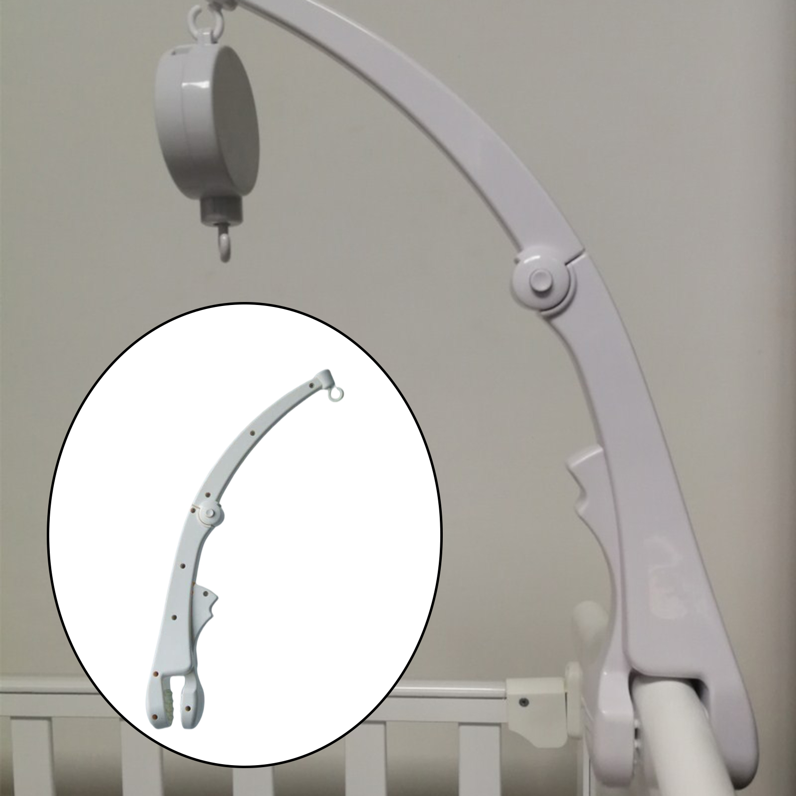 Soporte de campana para cuna d - Baby Nursery Music reseña y precio