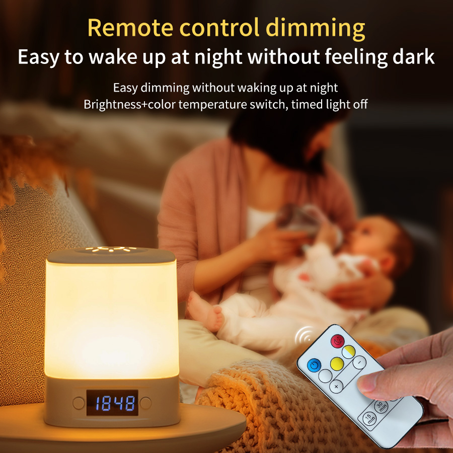 Luz nocturna Led portátil con  - Baby Nursery Table Lamp reseña y precio