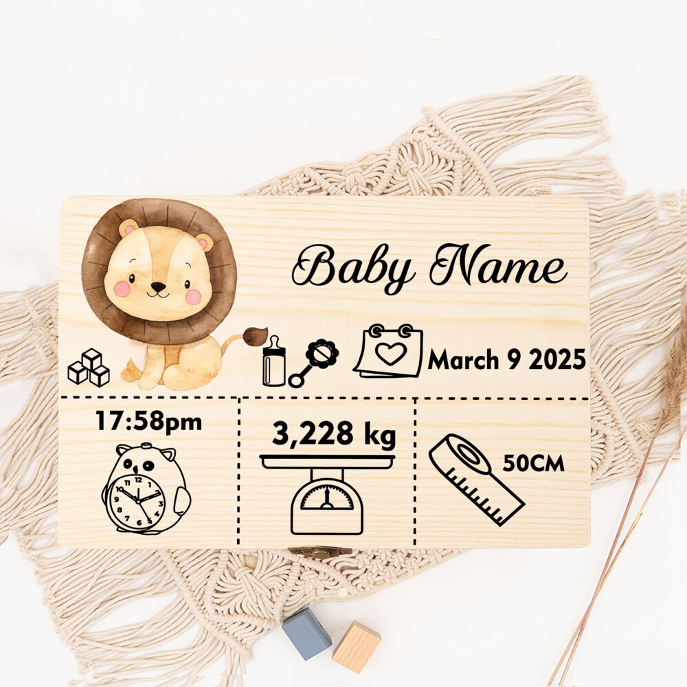 Bonita caja de almacenamiento  - Baby Keepsake Box reseña y precio