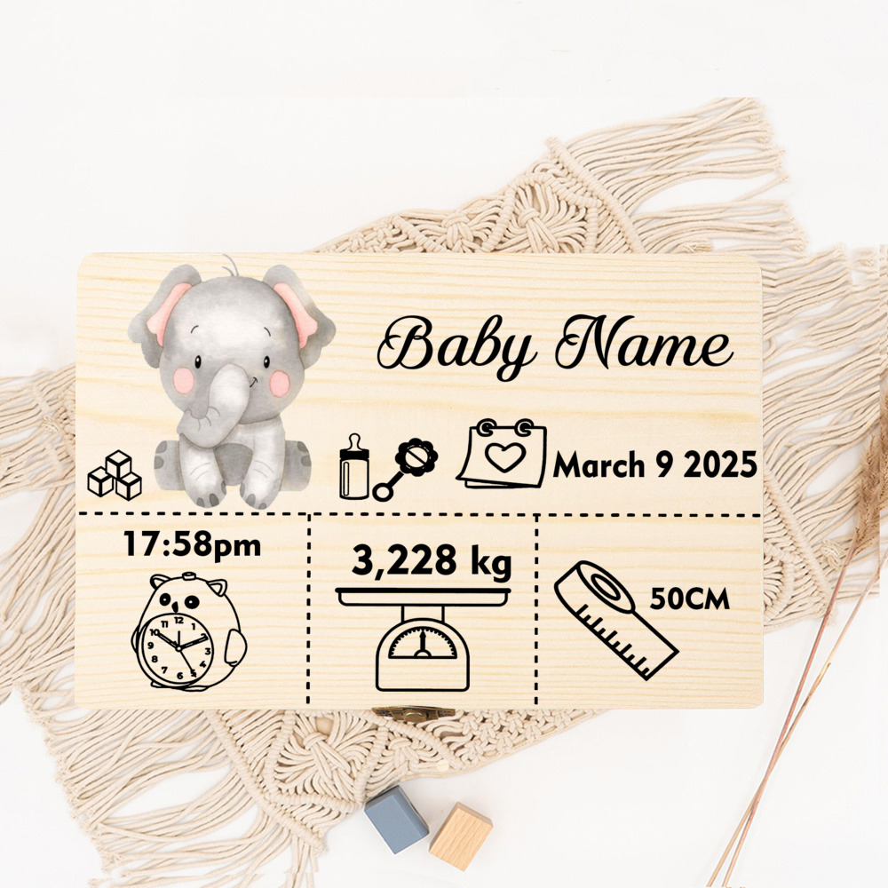 Bonita caja de almacenamiento  - Baby Keepsake Box reseña y precio