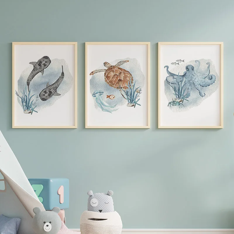 Pósteres e impresiones de ball - Baby Nursery Ocean reseña y precio