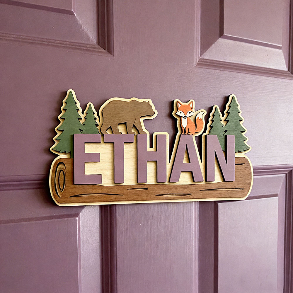 Letrero de Madera Personalizad - Baby Nursery Name reseña y precio