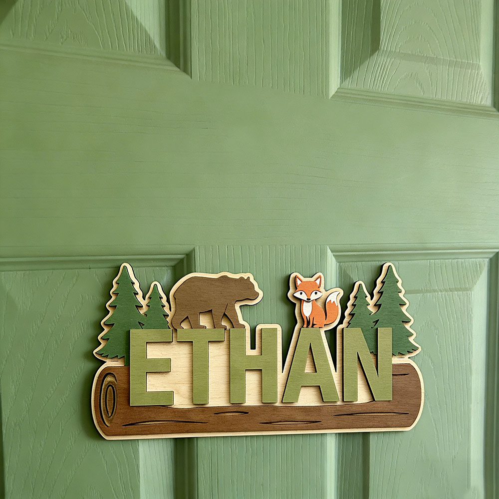 Letrero de Madera Personalizad - Baby Nursery Name reseña y precio