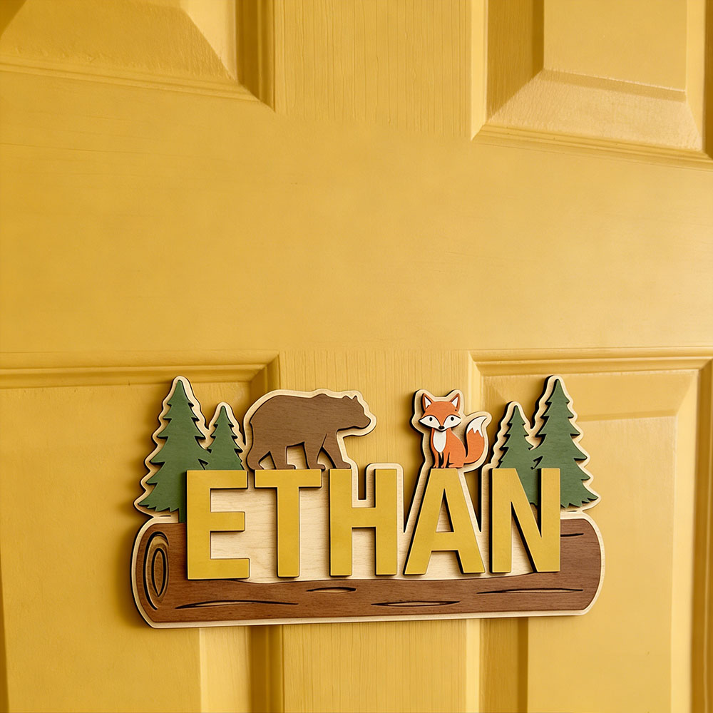 Letrero de Madera Personalizad - Baby Nursery Name reseña y precio