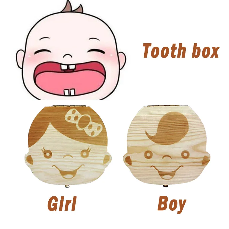 Caja para dientes de bebé, org - Baby Keepsake Box reseña y precio
