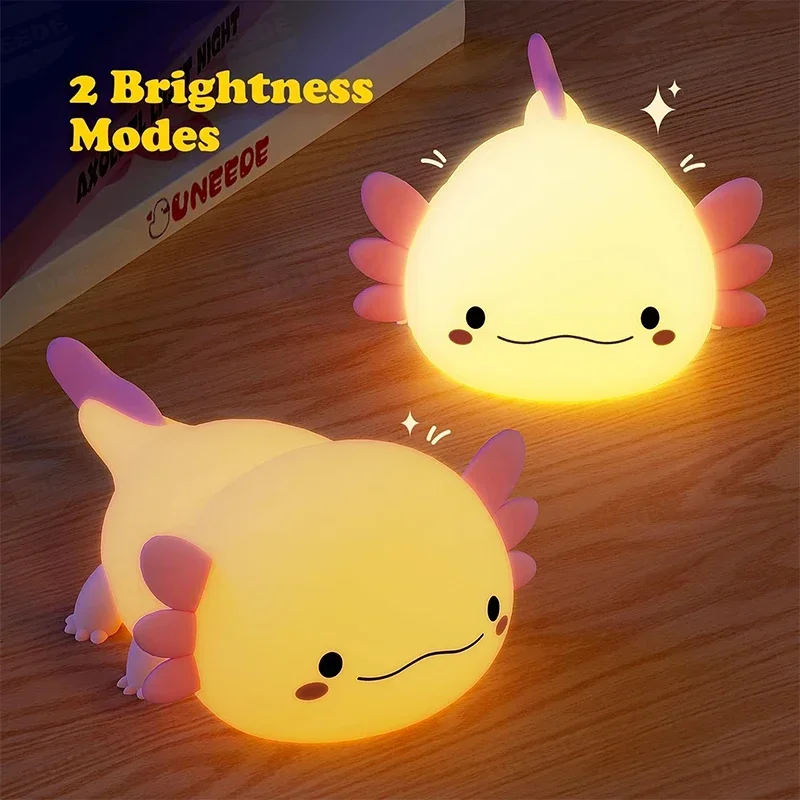 Bonita luz nocturna Axolotl, l - Baby Nursery Table Lamp reseña y precio