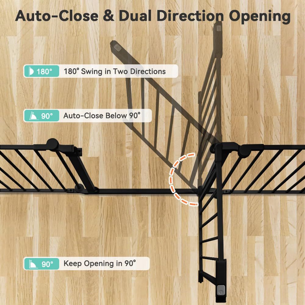 Puerta de seguridad extra anch - Baby Gate Extra Wide reseña y precio