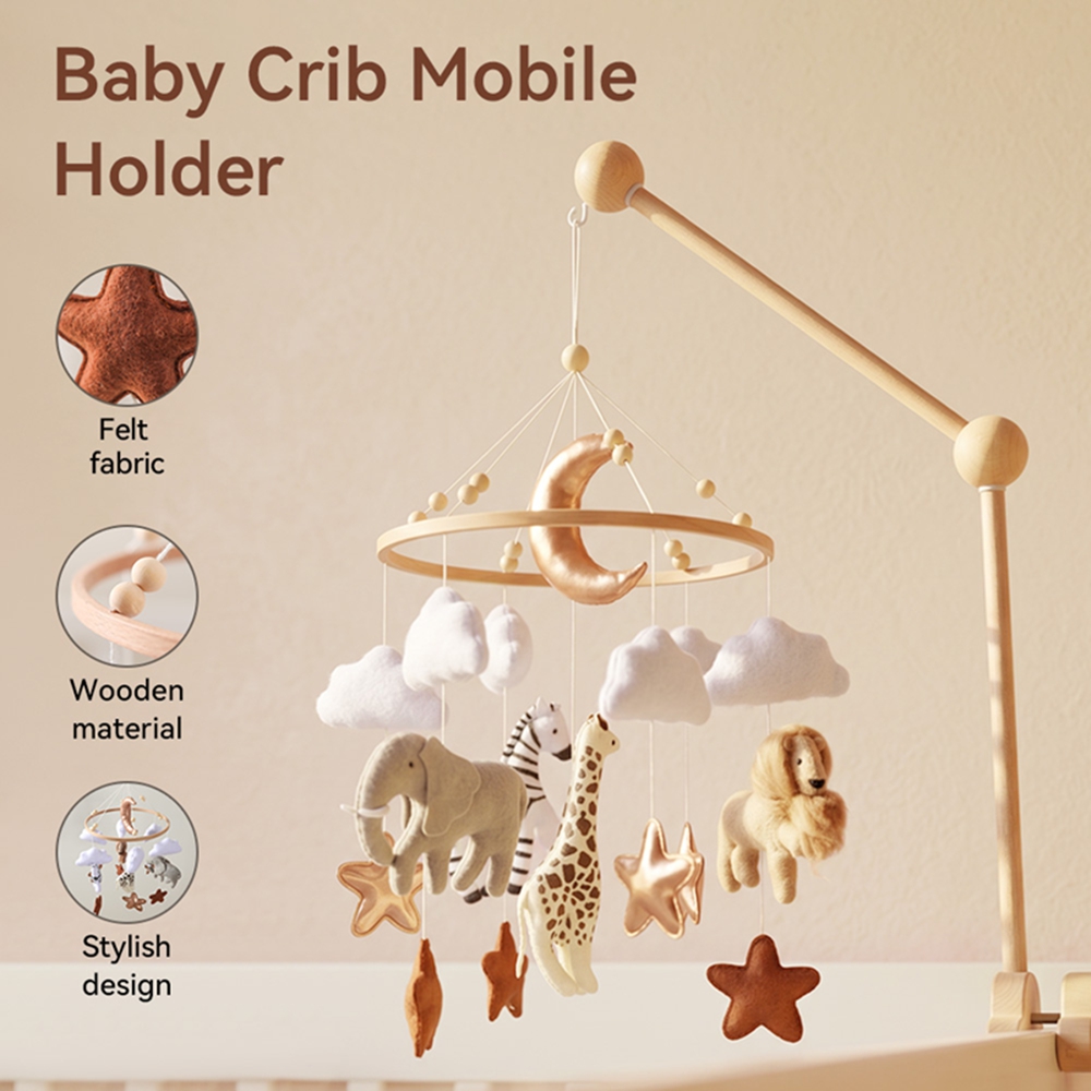 Campana de cama de madera, cun - Baby Nursery Music reseña y precio