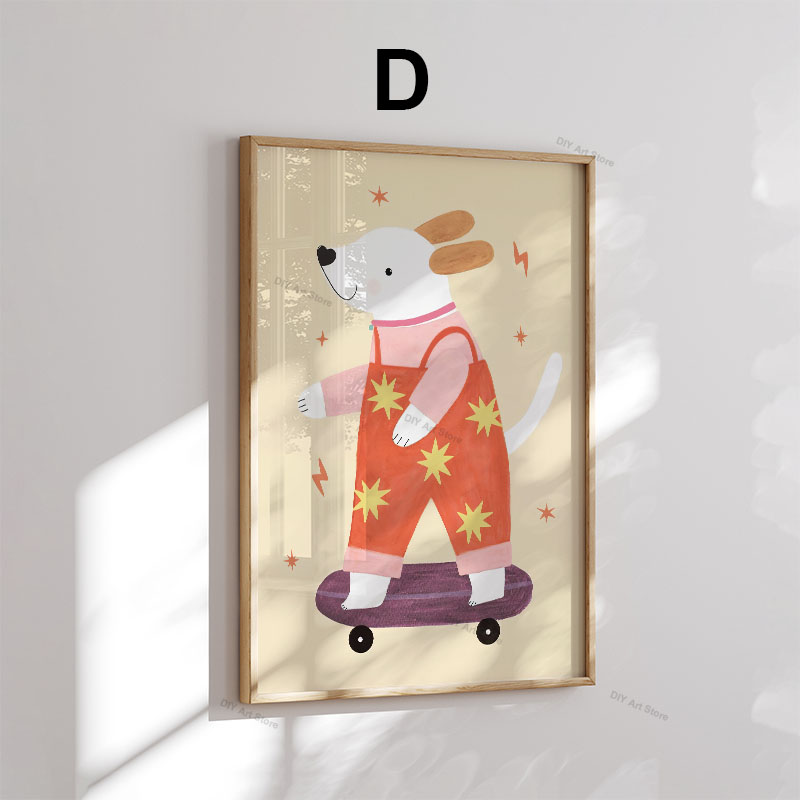 Divertidos Cuadros de Animales - Baby Nursery Ideas reseña y precio