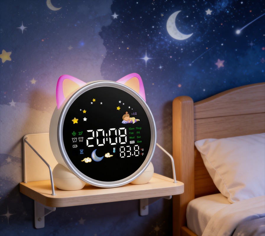 Reloj Despertador Infantil con - Sound Sleep Trainer Clock reseña y precio