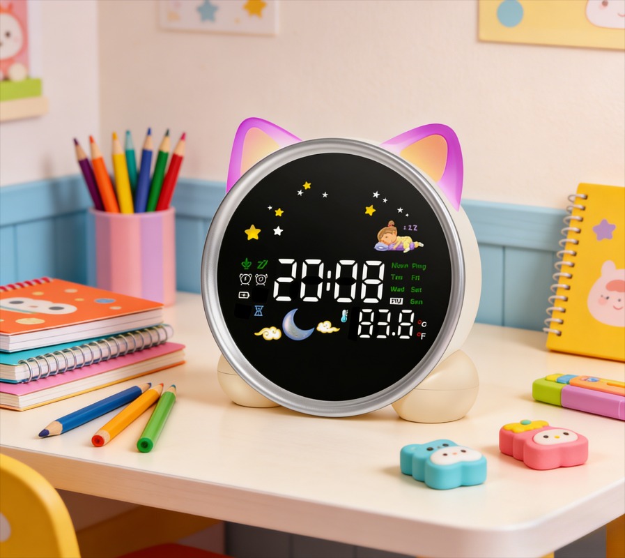 Reloj Despertador Infantil con - Sound Sleep Trainer Clock reseña y precio