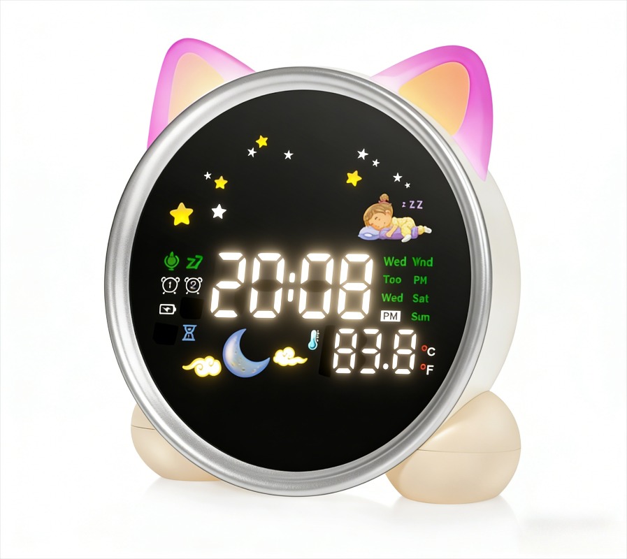 Reloj Despertador Infantil con - Sound Sleep Trainer Clock reseña y precio