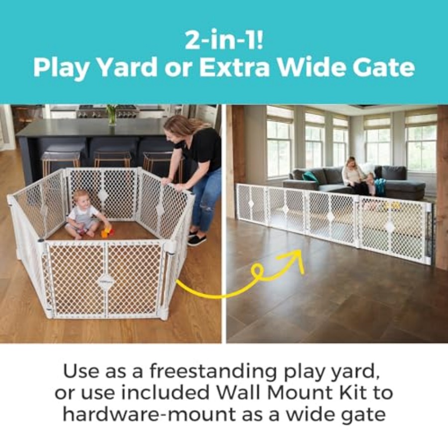 Superyard Duo: Valla de seguri - Baby Gate Extra Wide reseña y precio