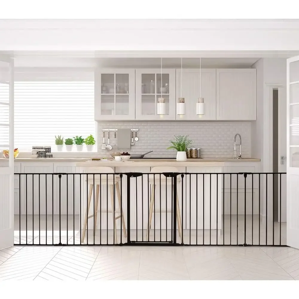Puerta de Seguridad Ajustable  - Baby Gate Extra Wide reseña y precio