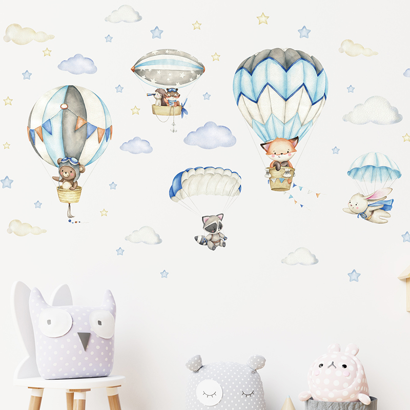 Pegatinas de pared con globos  - Baby Nursery Ideas reseña y precio