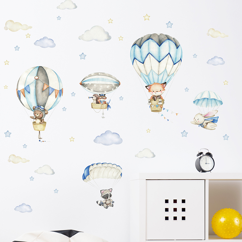 Pegatinas de pared con globos  - Baby Nursery Ideas reseña y precio