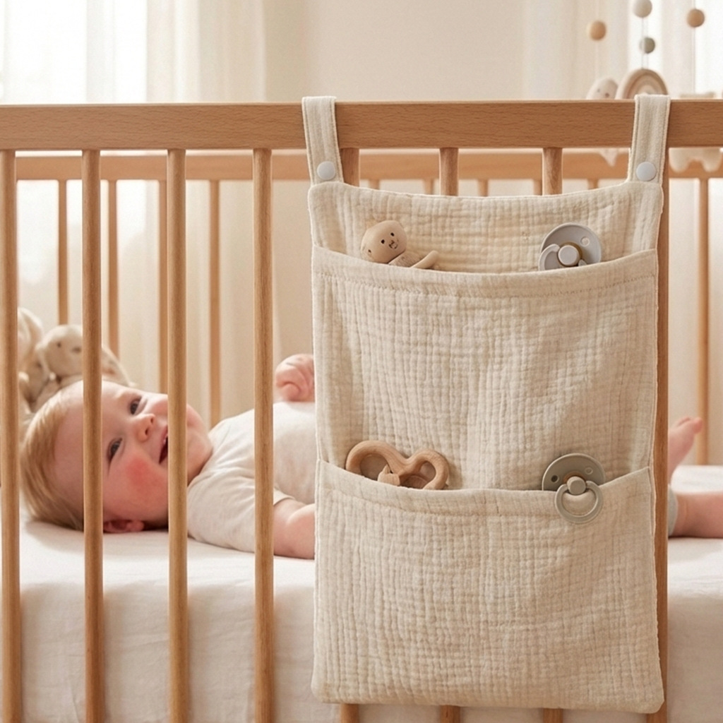 Organizador de Cuna para Bebé, - Baby Nursery Organization Ideas reseña y precio