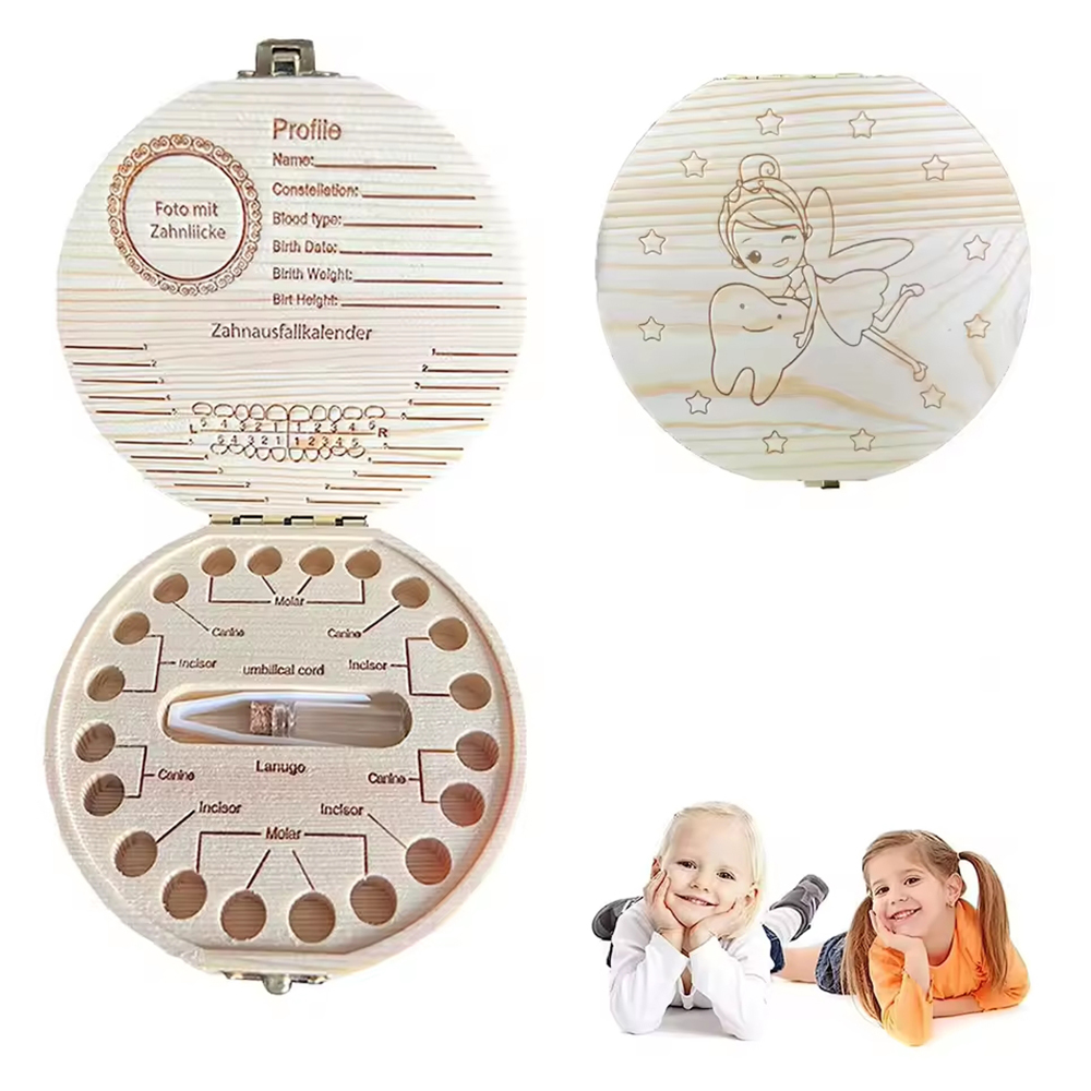Caja de dientes de leche para  - Baby Keepsake Box reseña y precio