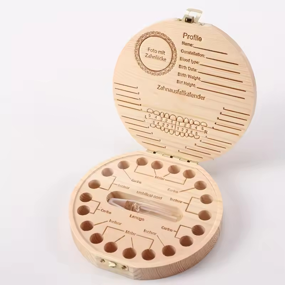 Caja de dientes de leche para  - Baby Keepsake Box reseña y precio
