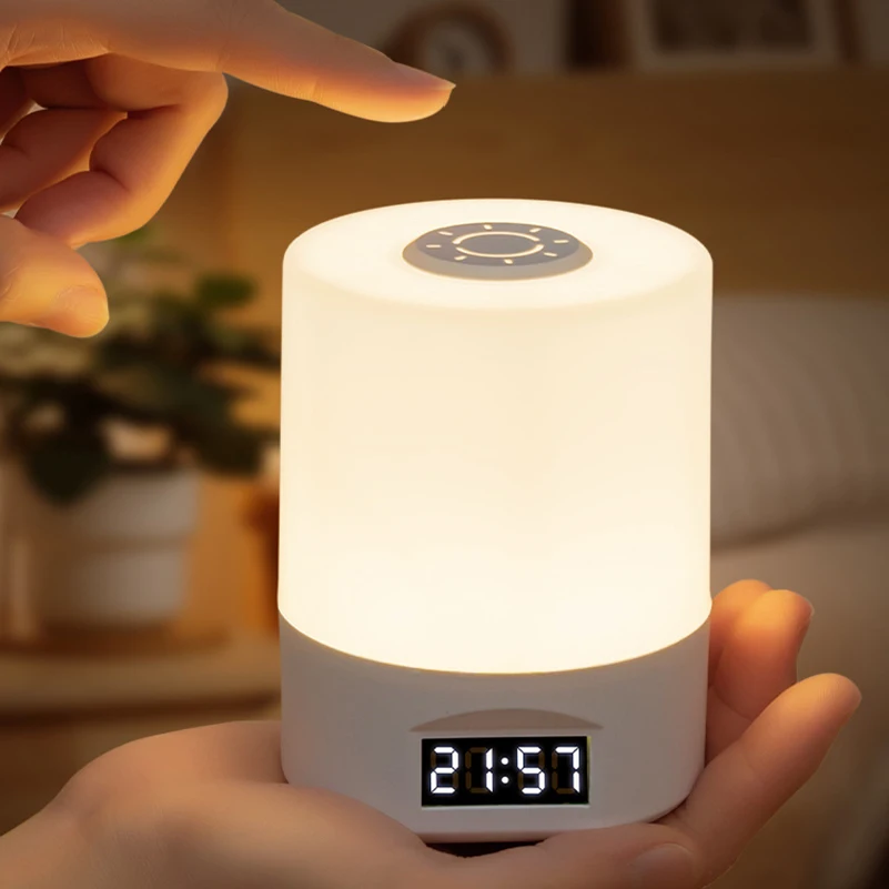 Lámpara LED Recargable con Tem - Baby Nursery Table Lamp reseña y precio