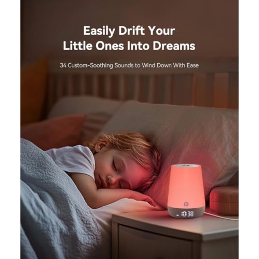 Máquina de Sonido para Bebés - - Sound Sleep Trainer Clock reseña y precio