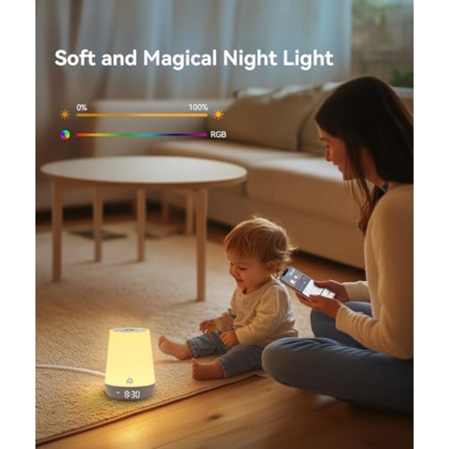 Máquina de Sonido para Bebés - - Sound Sleep Trainer Clock reseña y precio
