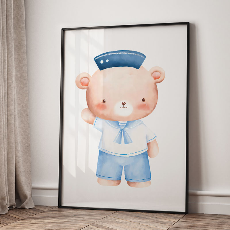 Pósteres y cuadros náuticos de - Baby Nursery Paintings reseña y precio