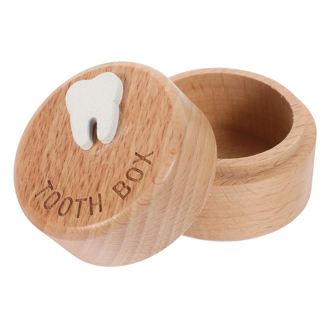Caja de recuerdos de dientes d - Baby Keepsake Box reseña y precio