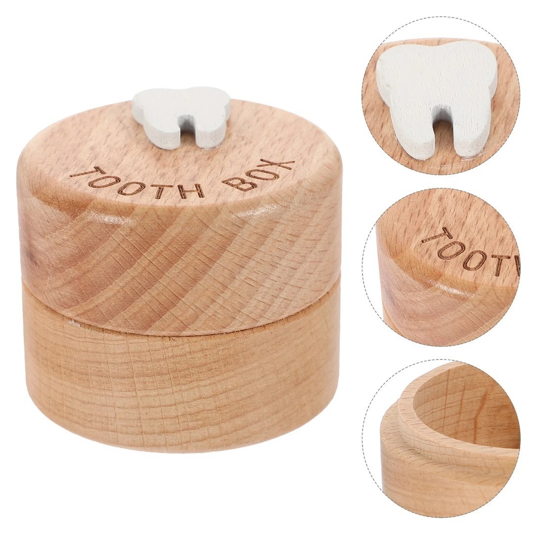 Caja de recuerdos de dientes d - Baby Keepsake Box reseña y precio