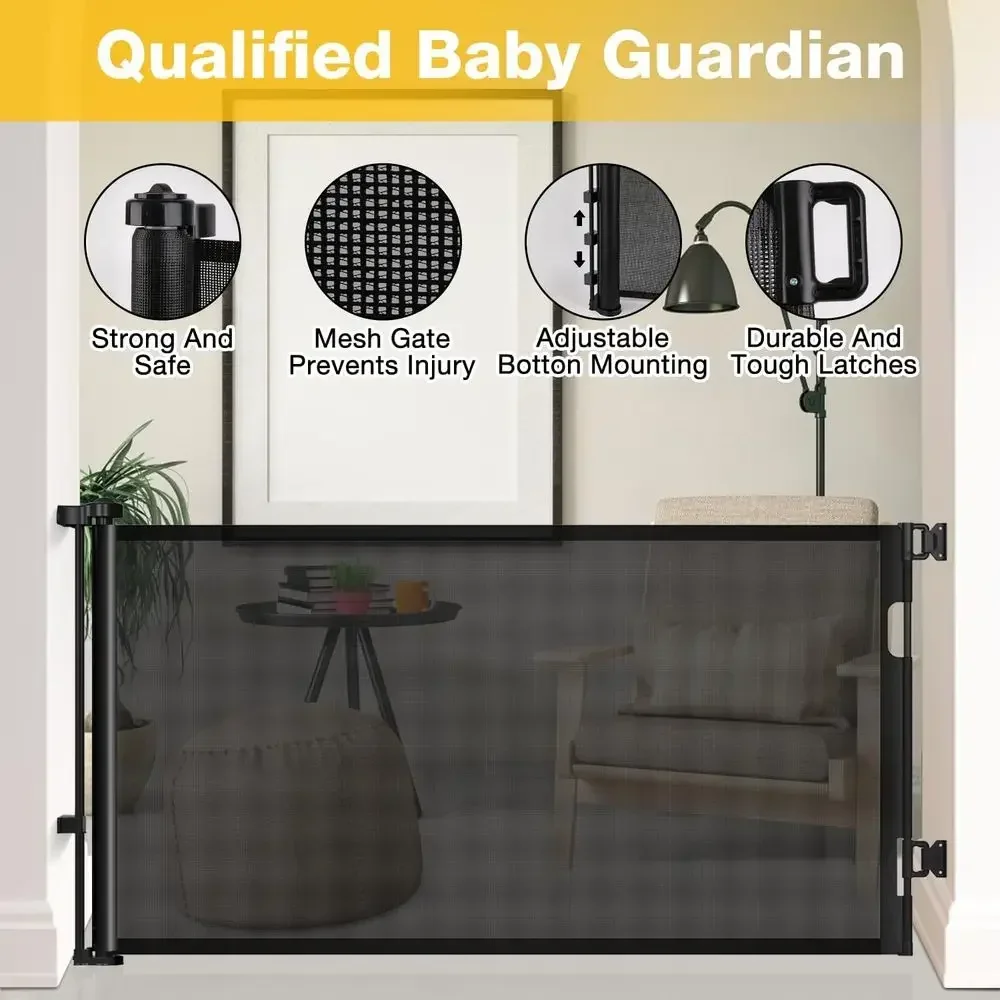 Barrera de seguridad retráctil - Baby Gate Extra Wide reseña y precio