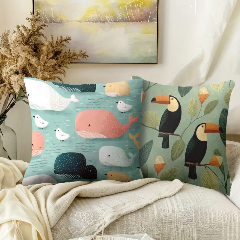 Juego de 4 fundas de almohada  - Baby Nursery Bedding Sets reseña y precio