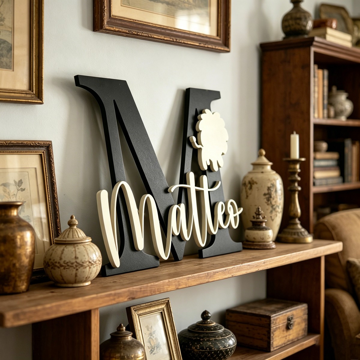 1 Pieza de Placa de Madera Per - Baby Nursery Name reseña y precio