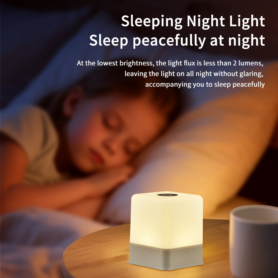Lámpara Nocturna Táctil LED Re - Baby Nursery Table Lamp reseña y precio