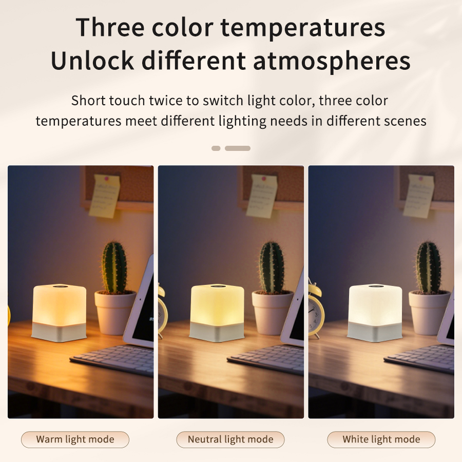 Lámpara Nocturna Táctil LED Re - Baby Nursery Table Lamp reseña y precio
