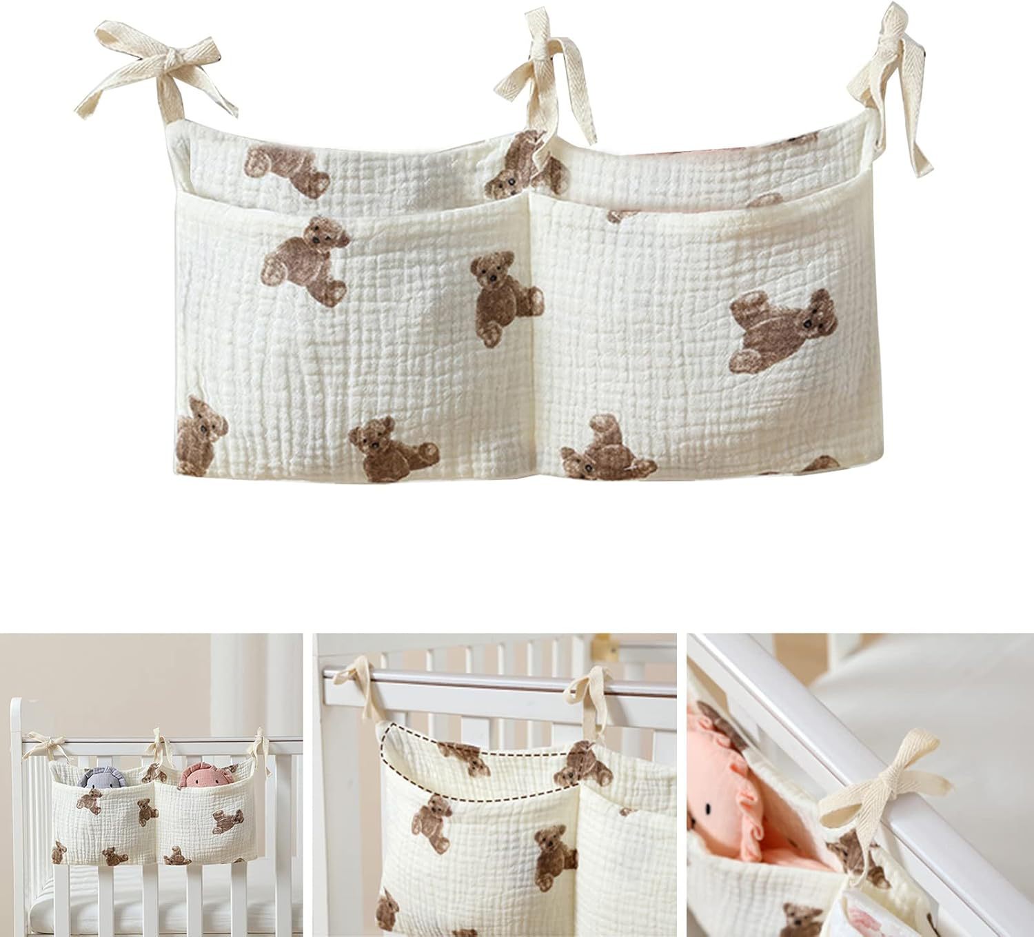 Organizador para cuna de bebé, - Baby Nursery Organization Ideas reseña y precio