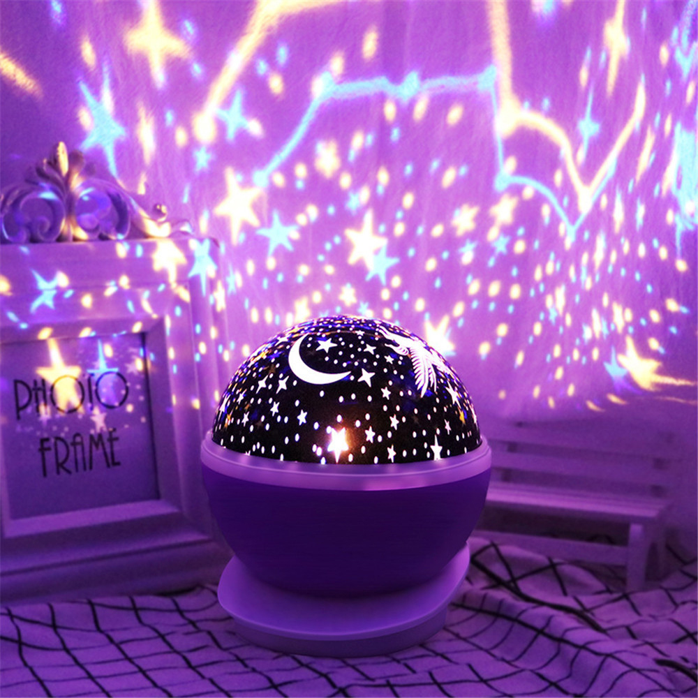 Proyector de lámpara de noche, - Baby Nursery Table Lamp reseña y precio