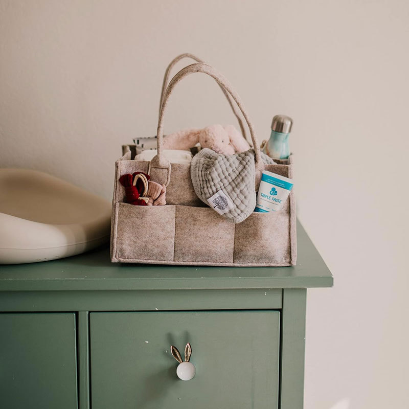 Caddy para pañales: contenedor - Baby Nursery Organization Ideas reseña y precio