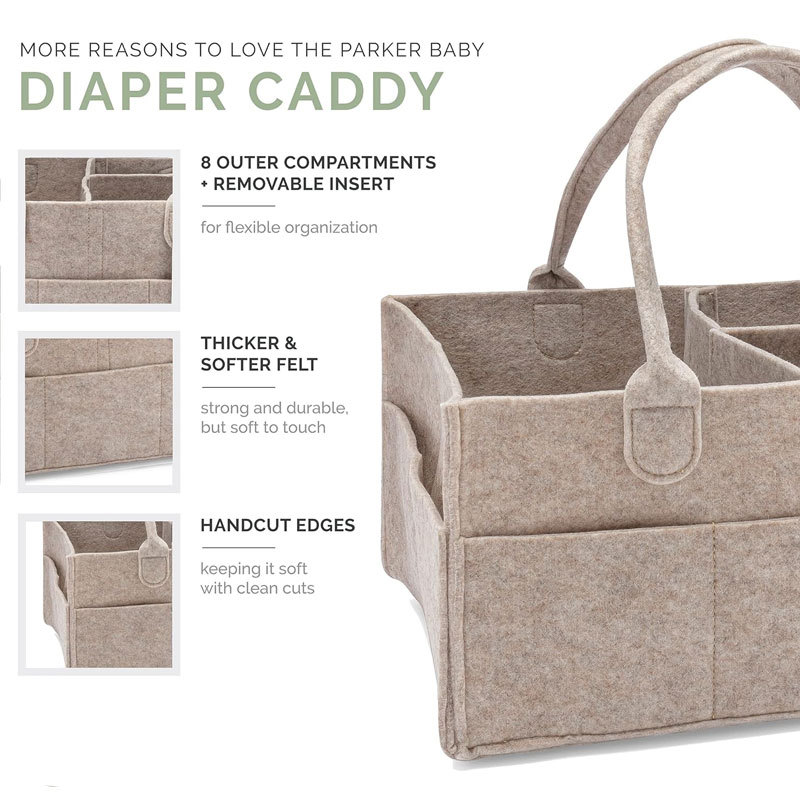Caddy para pañales: contenedor - Baby Nursery Organization Ideas reseña y precio